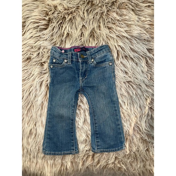 levis Other - Levi’s infant blue flare jeans with adjustable waistband